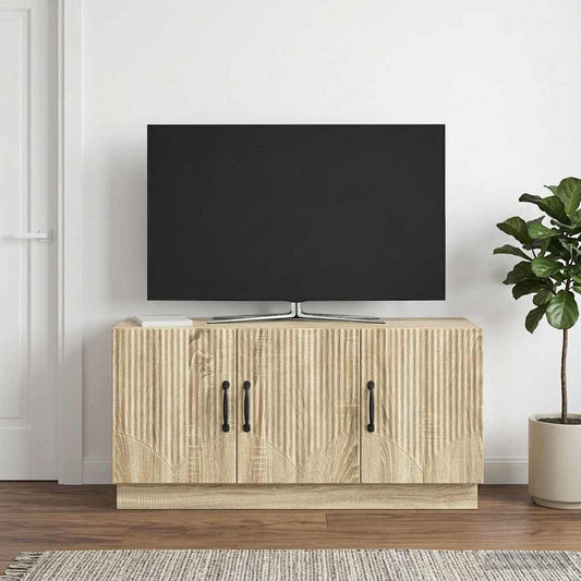 Mobile TV Rovere Sonoma 99 x 34,5 x 47 cm Legno ingegnerizzato