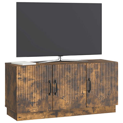 Mobile TV Rovere Fumo 99 x 34,5 x 47 cm Legno ingegnerizzato | homemem39
