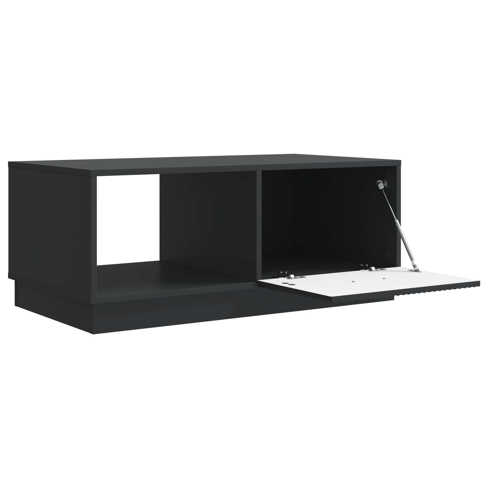 Tavolino da salotto Nero 90 x 50 x 37 cm Legno ingegnerizzato | homemem39
