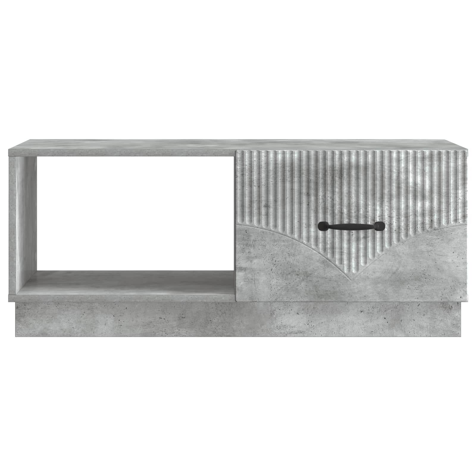 Tavolino da salotto Grigio Cemento 90 x 50 x 37 cm | homemem39