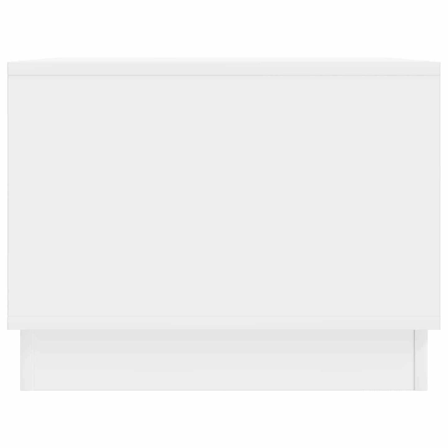 Tavolino da salotto Bianco Lucido 90 x 50 x 37 cm | homemem39