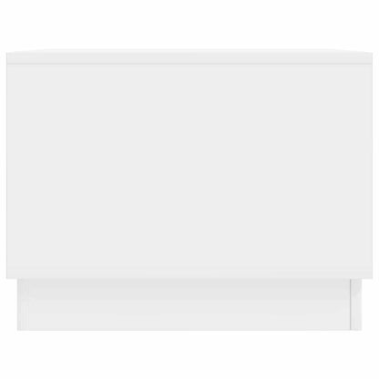 Tavolino da salotto Bianco Lucido 90 x 50 x 37 cm | homemem39
