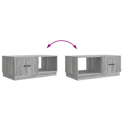 Tavolino da salotto Grigio Sonoma 90 x 50 x 37 cm | homemem39