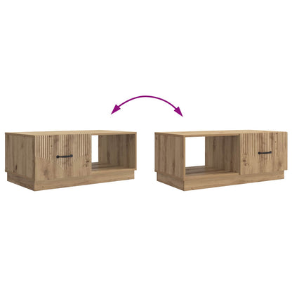 Tavolino da salotto Rovere Artigianale 90 x 50 x 37 cm | homemem39