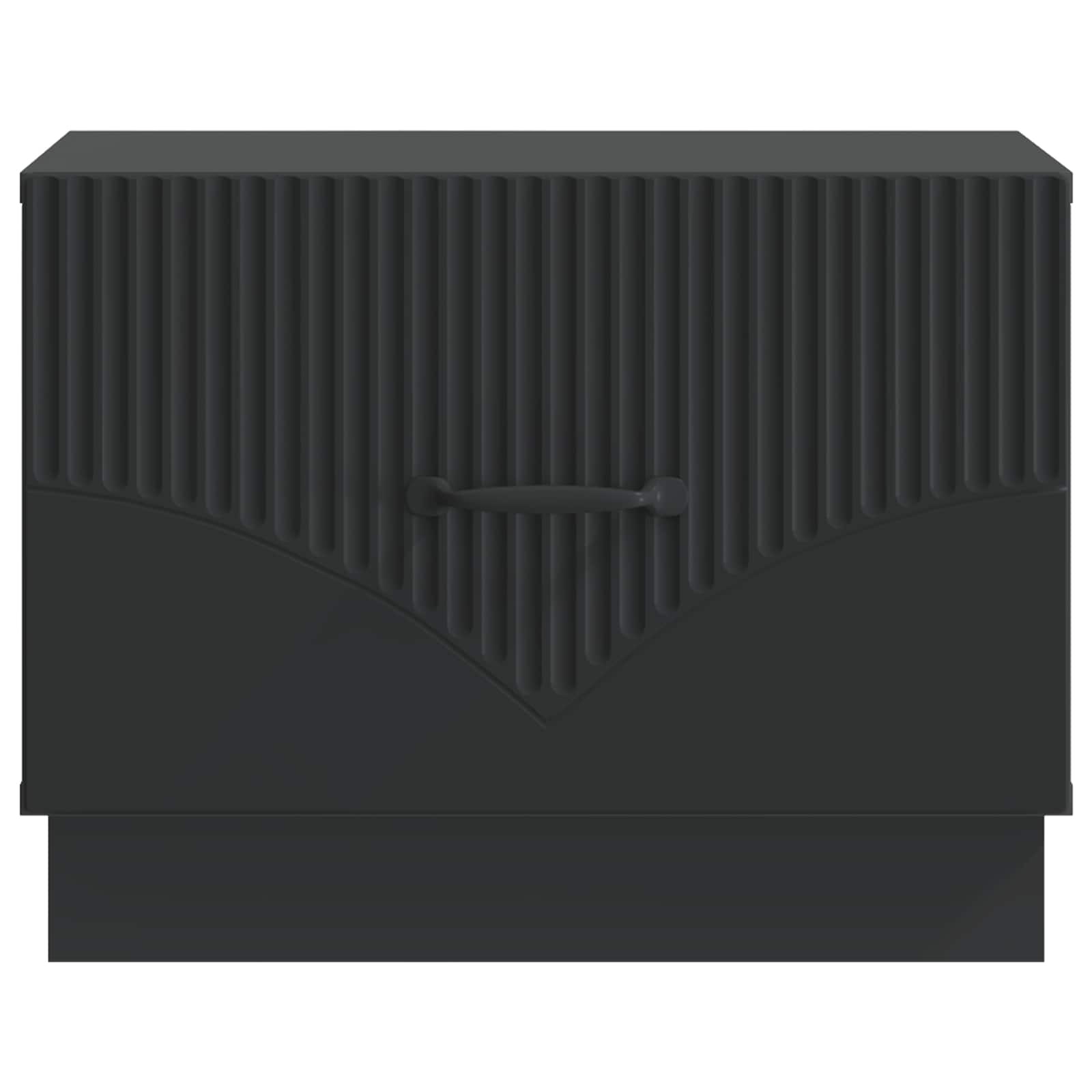 Tavolino da salotto Nero 49 x 50 x 37 cm Legno ingegnerizzato | homemem39