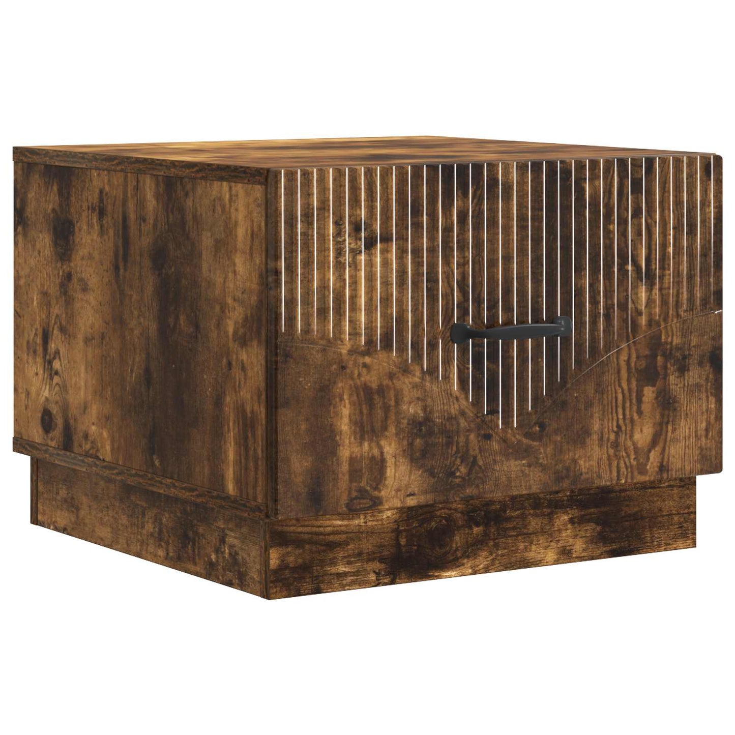 Tavolino da salotto con cassetto Rovere Fumo 49 x 50 x 37 cm | homemem39