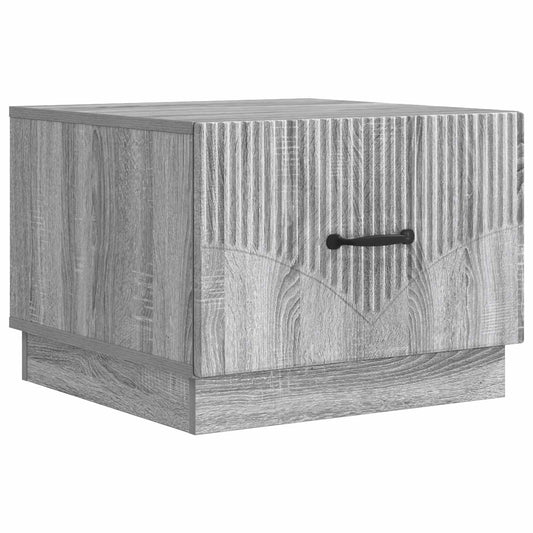Tavolino da salotto con cassetto Grigio Sonoma 49 x 50 x 37 cm | homemem39