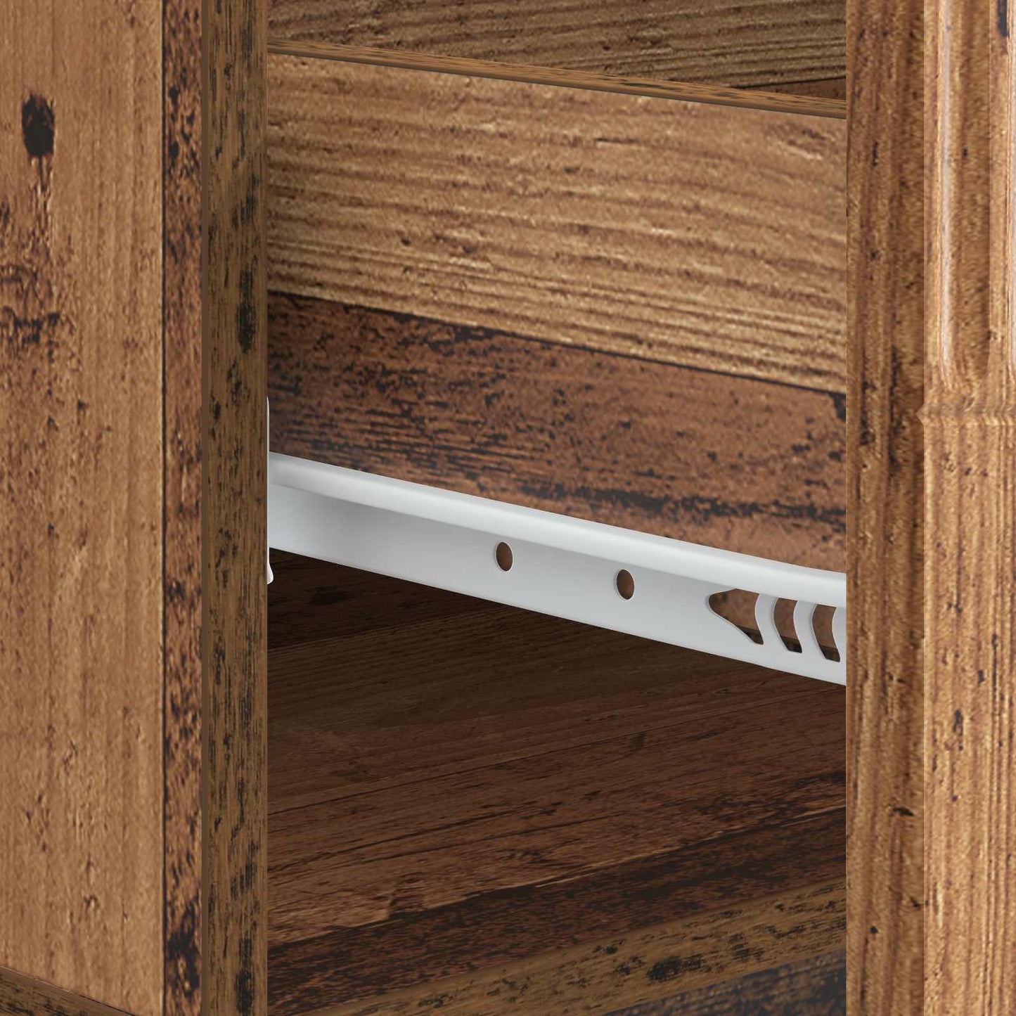 Tavolino da salotto con cassetto Legno antico 49 x 50 x 37 cm | homemem39