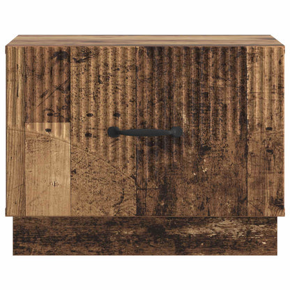 Tavolino da salotto con cassetto Legno antico 49 x 50 x 37 cm | homemem39