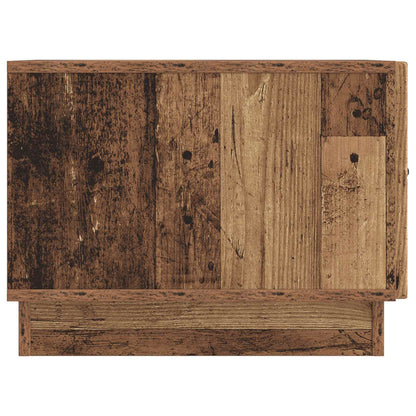 Tavolino da salotto con cassetto Legno antico 49 x 50 x 37 cm | homemem39
