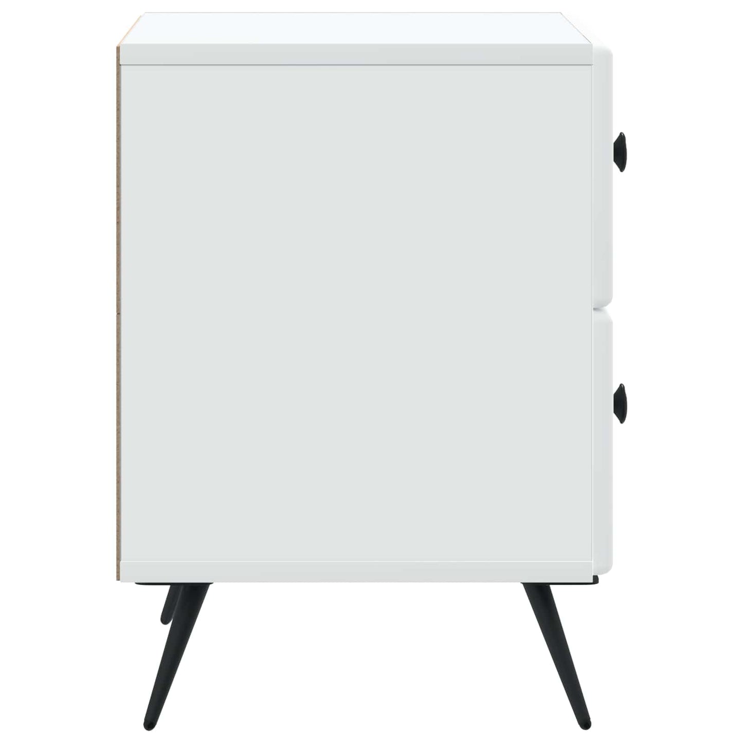 Armadio da Notte con cassetto Bianco 43 x 34,5 x 47,5 cm | homemem39