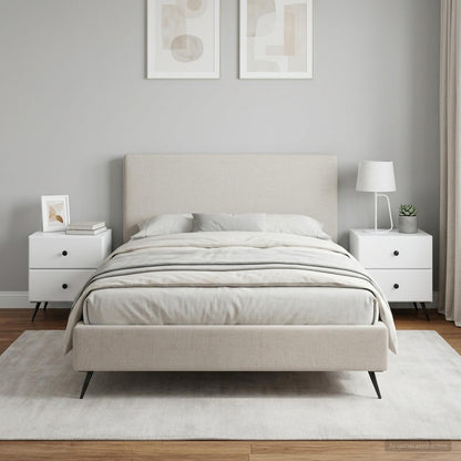 Armadio da Notte 2 pz Bianco 43 x 34,5 x 47,5 cm