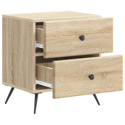 Armadio da Notte con cassetto Rovere Sonoma 43 x 34,5 x 47,5 cm
