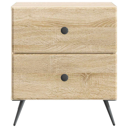 Armadio da Notte 2 pcs Rovere Sonoma 43 x 34,5 x 47,5 cm