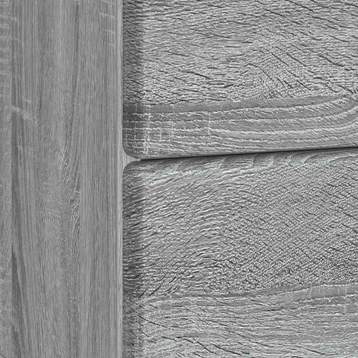 Armadio da Notte con cassetto Grigio Sonoma 43 x 34,5 x 47,5 cm