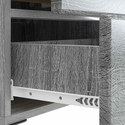 Armadio da Notte con cassetto Grigio Sonoma 43 x 34,5 x 47,5 cm