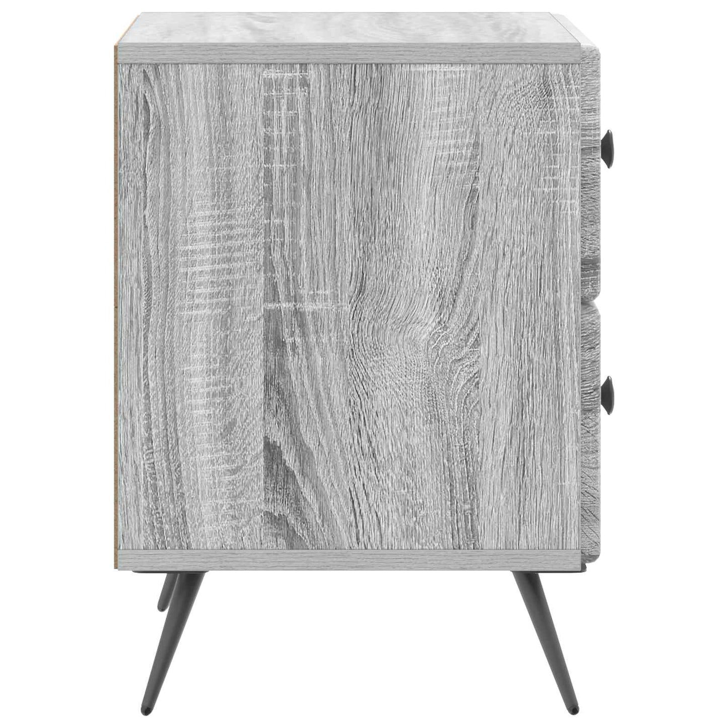 Armadio da Notte 2 pcs Grigio Sonoma 43 x 34,5 x 47,5 cm | homemem39