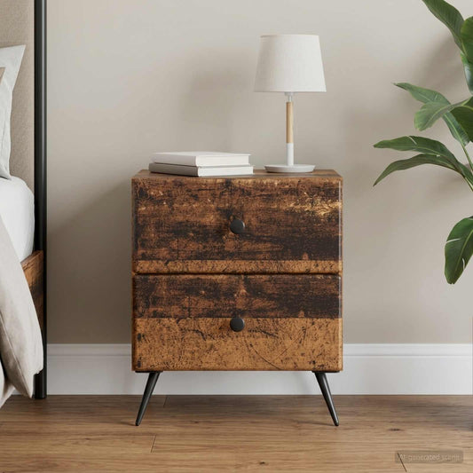 Armadio da Notte Legno antico 43 x 34,5 x 47,5 cm