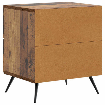 Armadio da Notte con cassetto Legno antico 43 x 34,5 x 47,5 cm