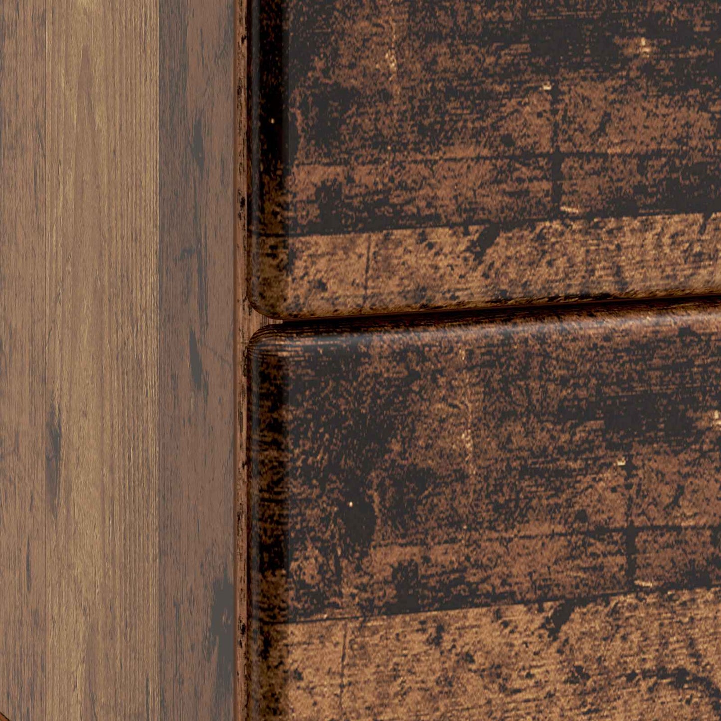 Armadio da Notte 2 pcs Legno antico 43 x 34,5 x 47,5 cm | homemem39