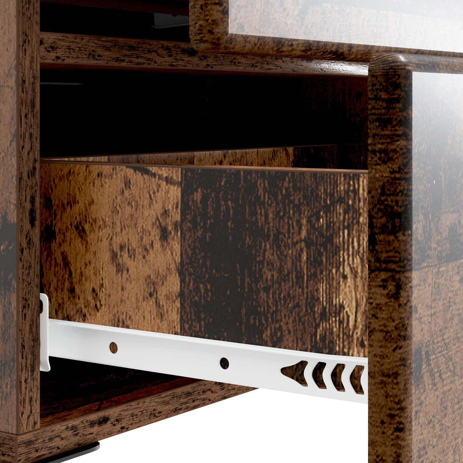 Armadio da Notte 2 pcs Legno antico 43 x 34,5 x 47,5 cm | homemem39