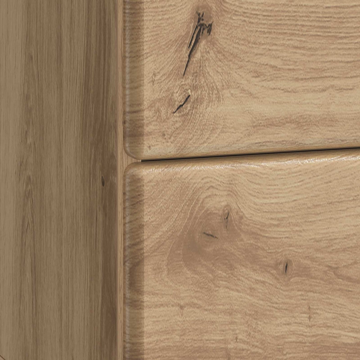 Armadio da Notte 2 pcs Rovere Artigianale 43 x 34,5 x 47,5 cm | homemem39