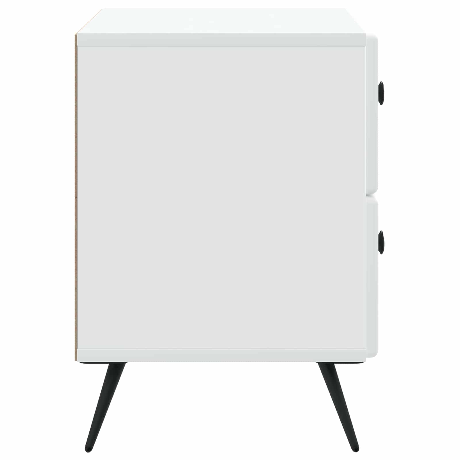 Armadio da Notte con cassetto Bianco 62 x 34,5 x 47,5 cm | homemem39