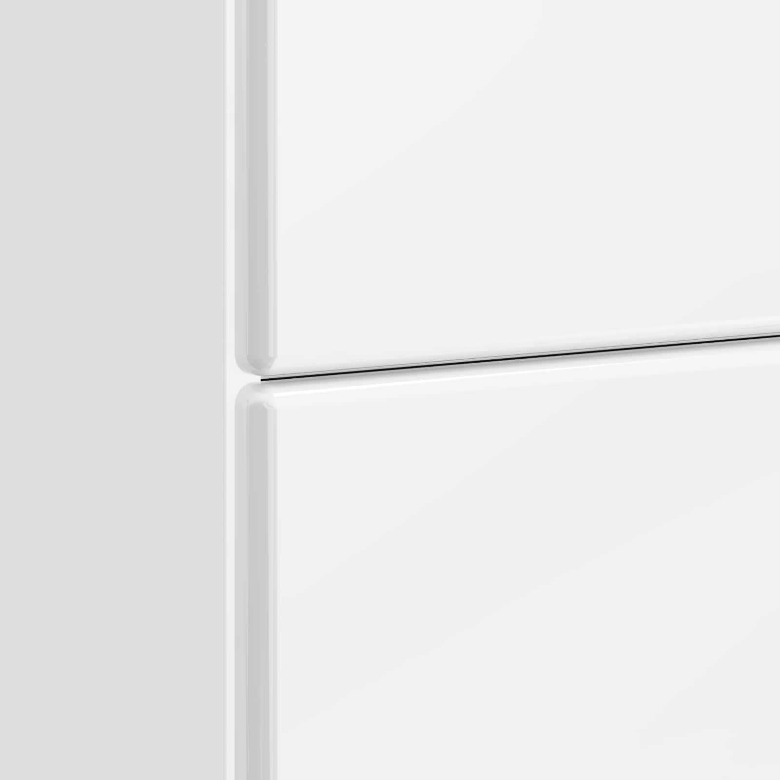 Armadio da Notte con cassetto Bianco Lucido 62 x 34,5 x 47,5 cm | homemem39