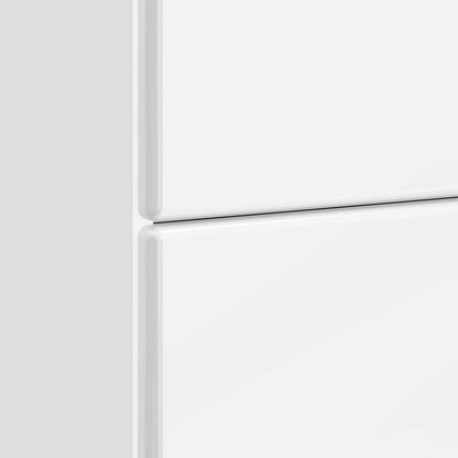 Armadio da Notte con cassetto Bianco Lucido 62 x 34,5 x 47,5 cm | homemem39