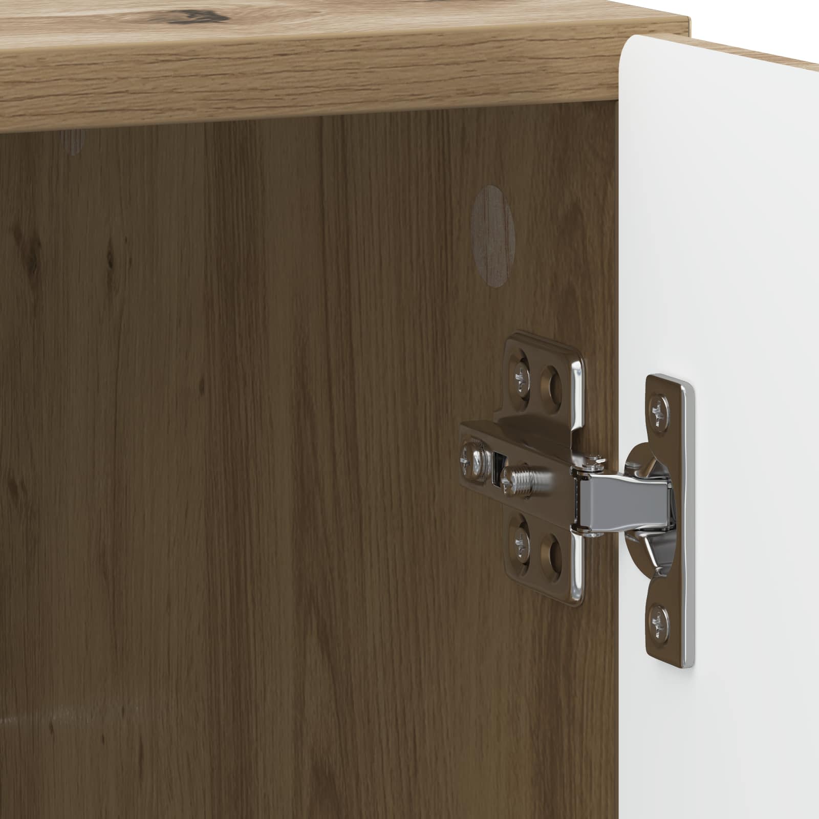 Armadio da Notte Rovere Artigianale 43 x 34,5 x 50 cm | homemem39