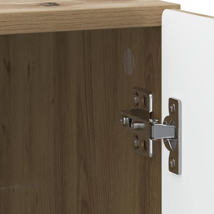 Armadio da Notte Rovere Artigianale 43 x 34,5 x 50 cm | homemem39