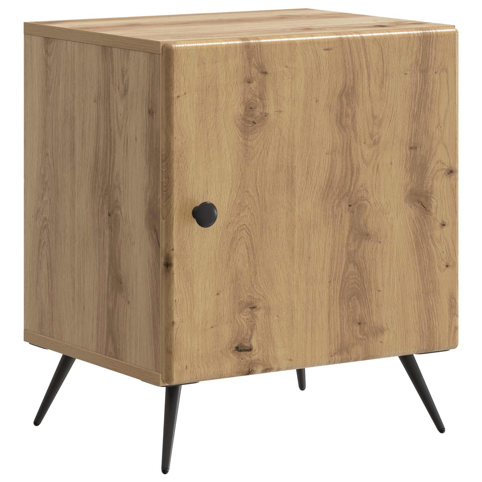 Armadio da Notte Rovere Artigianale 43 x 34,5 x 50 cm | homemem39