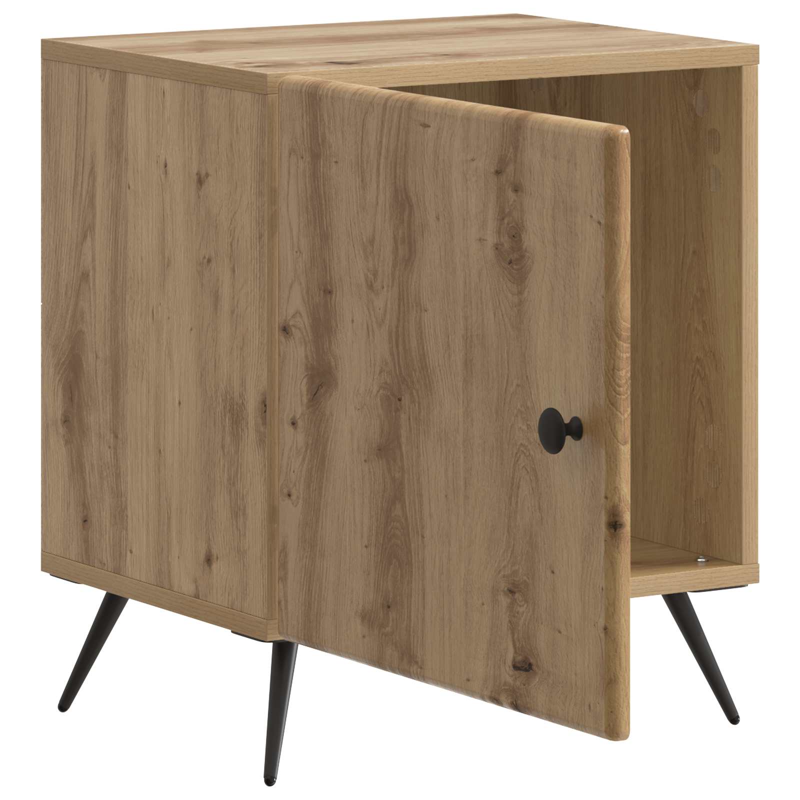 Armadio da Notte Rovere Artigianale 43 x 34,5 x 50 cm | homemem39