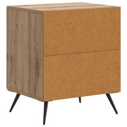 Armadio da Notte Rovere Artigianale 43 x 34,5 x 50 cm | homemem39