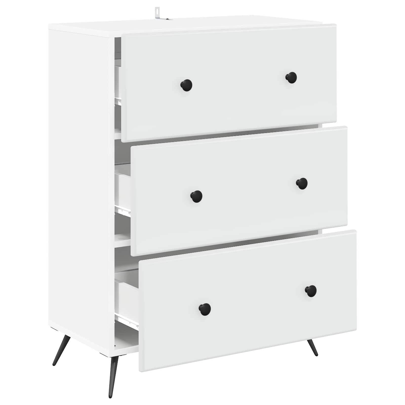 Mobile con Cassetti Bianco 66 x 34,5 x 90 cm | homemem39