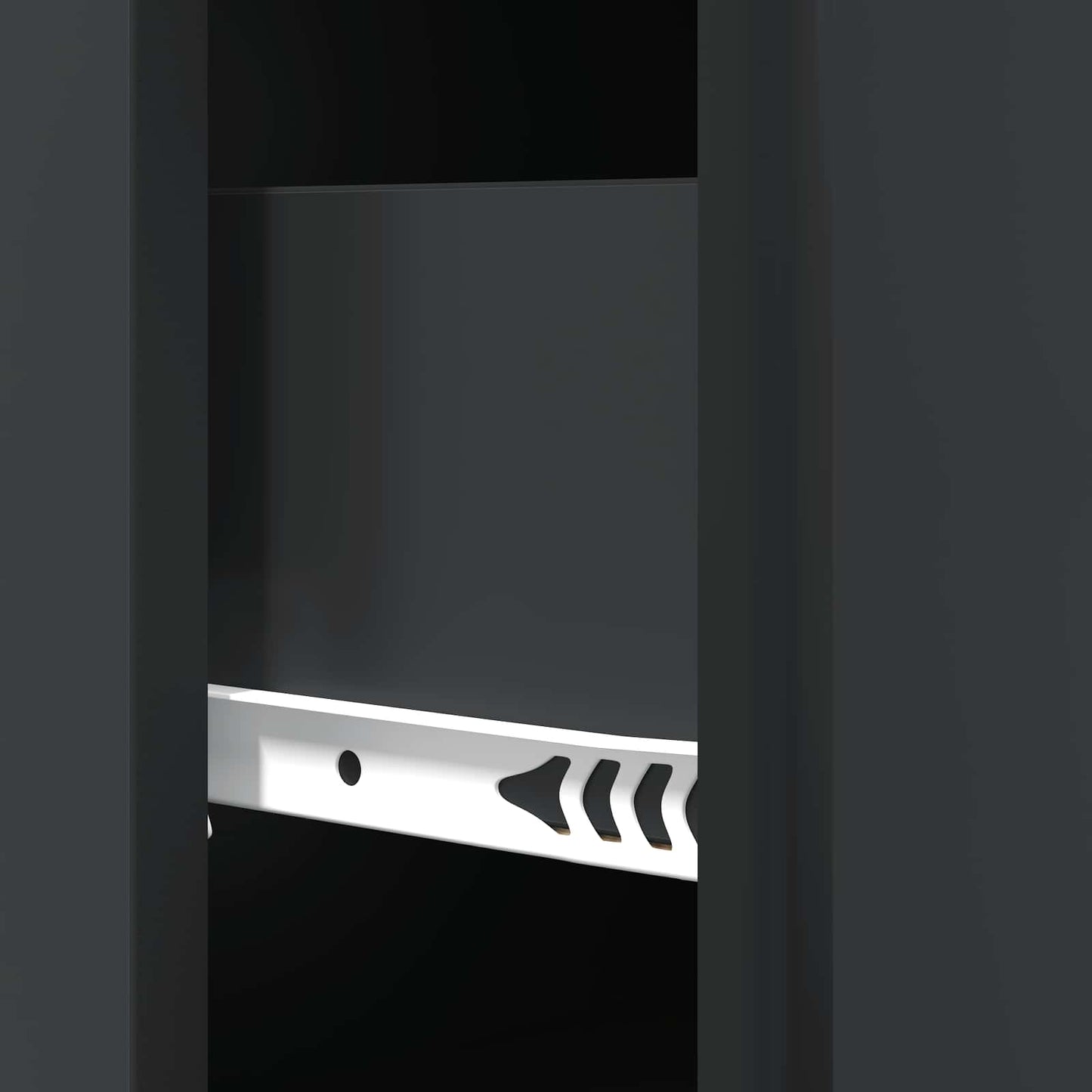 Mobile con Cassetti Nero 66 x 34,5 x 90 cm Legno ingegnerizzato | homemem39