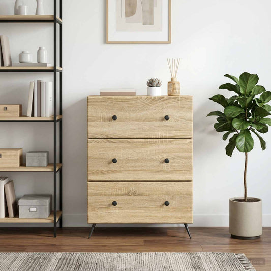 Mobile con Cassetti 66 x 34,5 x 90 cm Legno ingegnerizzato