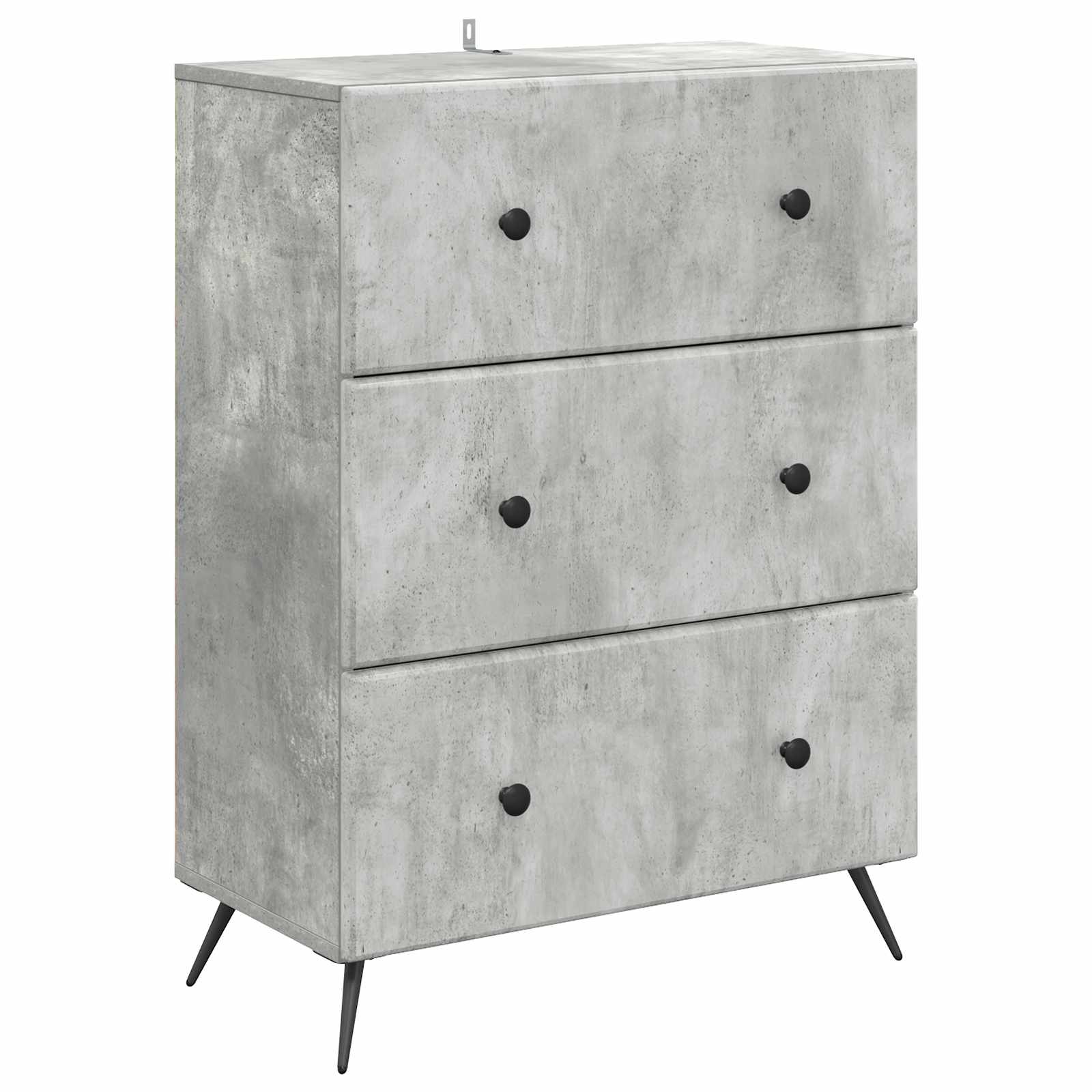 Mobile con Cassetti Grigio Cemento 66 x 34,5 x 90 cm | homemem39