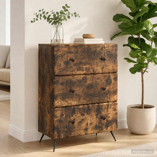 Mobile con Cassetti 66 x 34,5 x 90 cm Legno ingegnerizzato