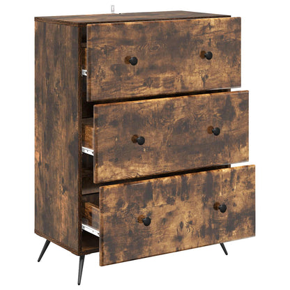 Mobile con Cassetti Rovere Fumo 66 x 34,5 x 90 cm | homemem39