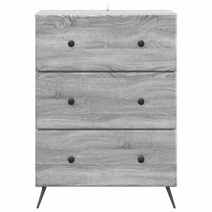Mobile con Cassetti Grigio Sonoma 66 x 34,5 x 90 cm | homemem39