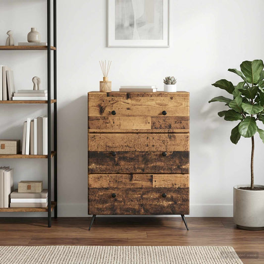 Mobile con Cassetti 66 x 34,5 x 90 cm Legno ingegnerizzato