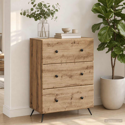 Mobile con Cassetti 66 x 34,5 x 90 cm Legno ingegnerizzato