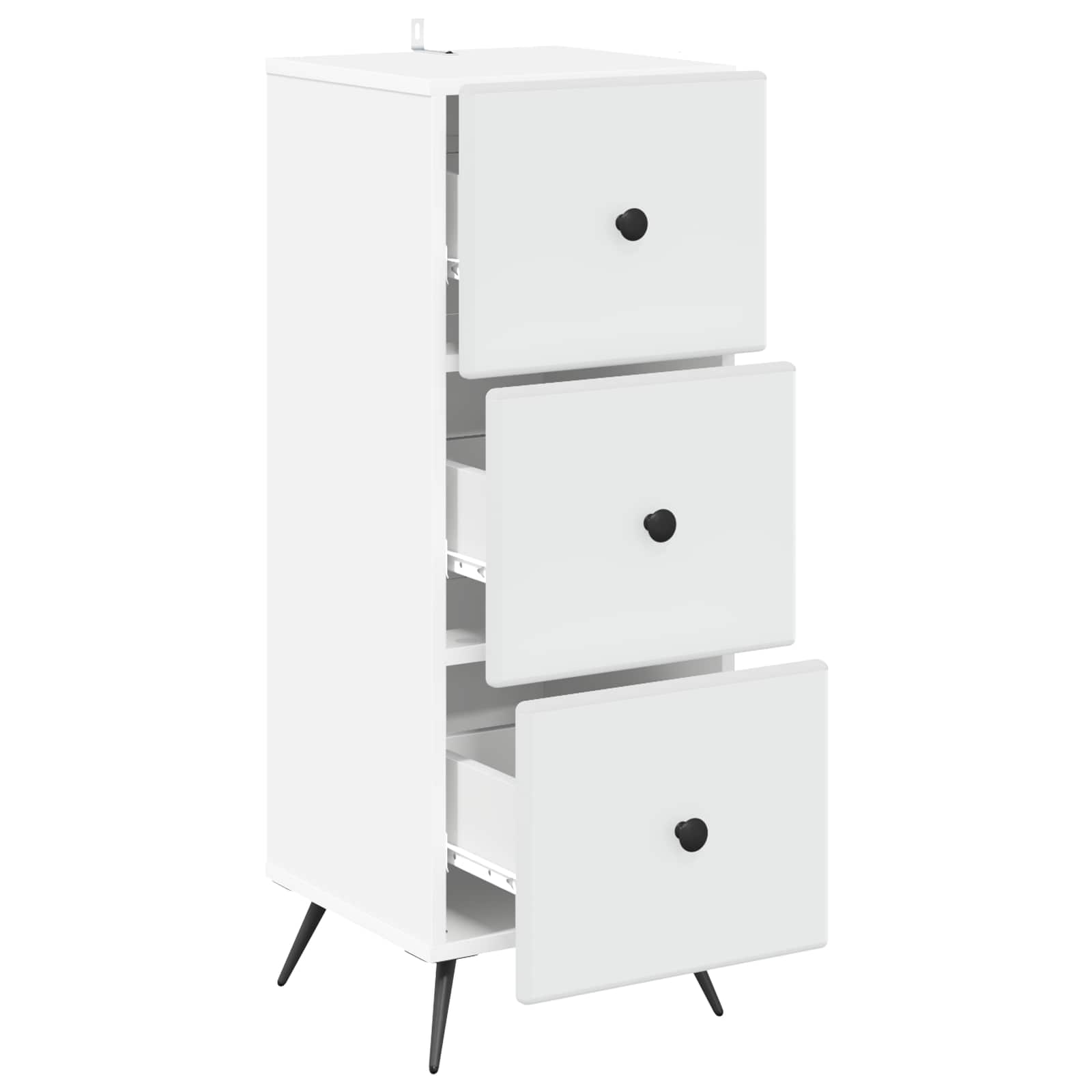 Mobile con Cassetti Bianco 33 x 34,5 x 90 cm | homemem39