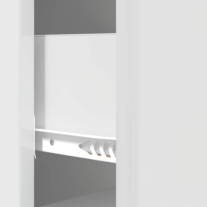 Mobile con Cassetti Bianco Lucido 33 x 34,5 x 90 cm