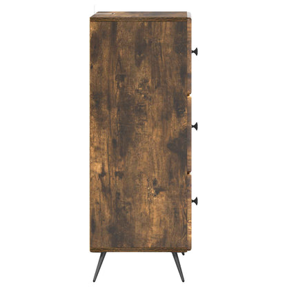 Mobile con Cassetti Rovere Fumo 33 x 34,5 x 90 cm | homemem39