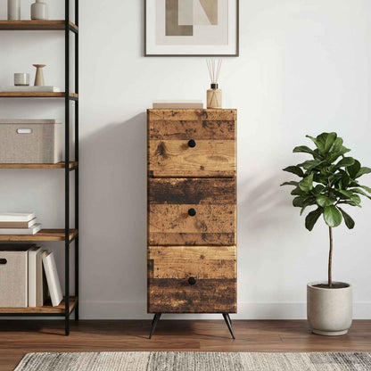 Mobile con Cassetti Legno antico 33 x 34,5 x 90 cm