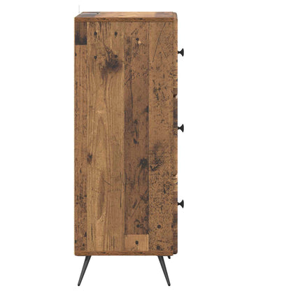 Mobile con Cassetti Legno antico 33 x 34,5 x 90 cm | homemem39