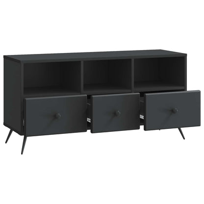 Mobile TV Nero 102 x 34,5 x 50 cm Legno ingegnerizzato | homemem39