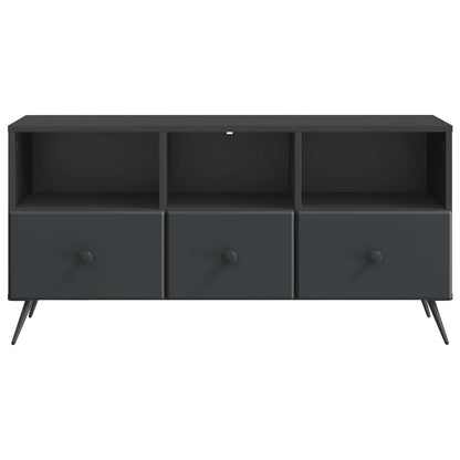 Mobile TV Nero 102 x 34,5 x 50 cm Legno ingegnerizzato